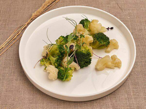Диет  меню - Микс брокколи и цветной капусты