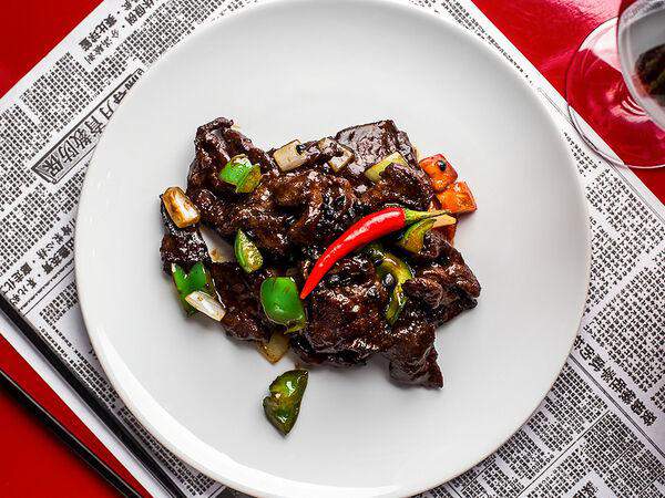 Китайская грамота - Говядина с черным перцем