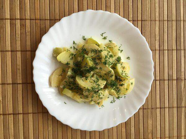 Кафе Мария - Кабачки тушёные