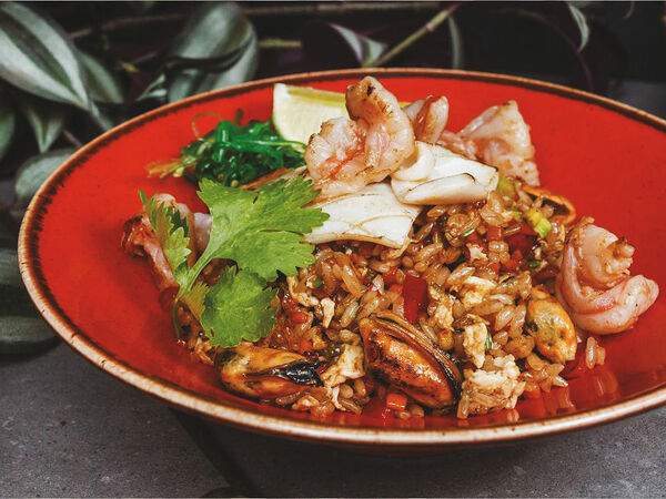 Gray Goose cafe - Тайский рис с морепродуктами