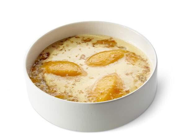 Mama Donna - Овсяная каша с заварным кленовым кремом и муссом из груши