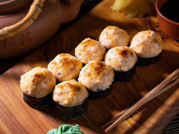 Ramburger - Запеченный с лососем