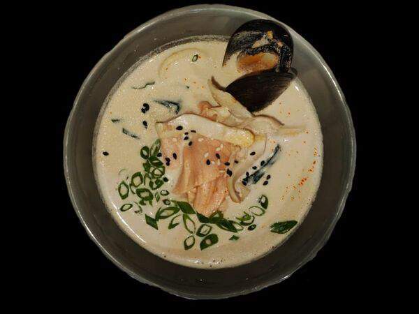 Мушу - Сливочный с лососем