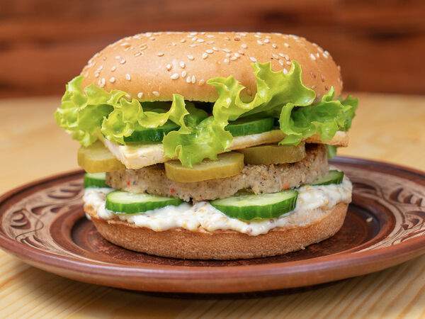 ZEN Vegan Burger - Фирменный Zen-бургер