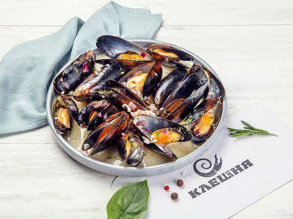 Клешня - Мидии в вине