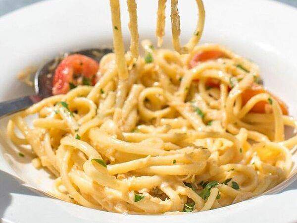 Дубай Фьюжен Арабская кухня - Паста Карбонара