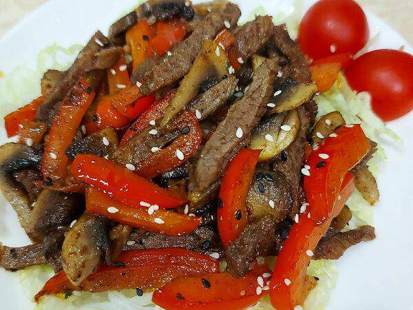 Ной - Теплый салат Золотой теленок