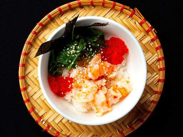 Cho хочешь? - Поке с креветками