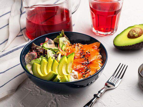 Покестан - Поке с лососем гравлакс