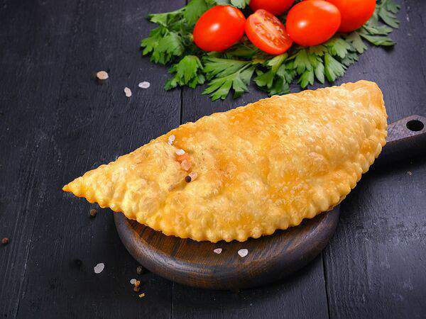 За чебуреками - Чебурек со свининой и говядиной