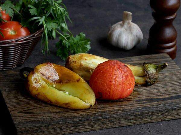 Хочу шашлык на углях - Овощи на гриле