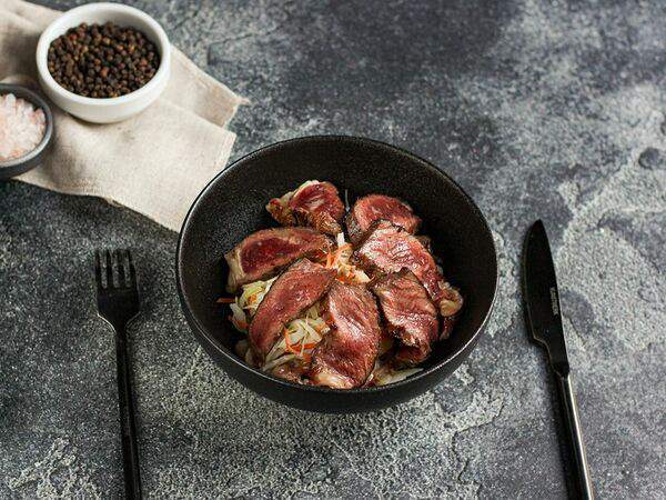 Steak Me Truck - Салат с Рибаем и Коул Слоу