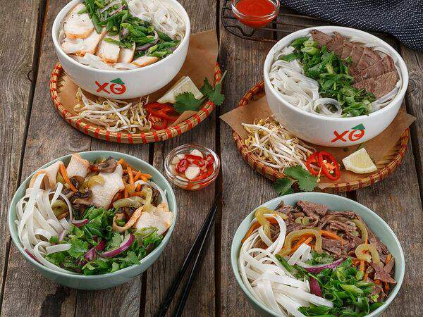 Дед Хо - Набор №2: фо бо, фо га, лапша с курицей, лапша с говядиной