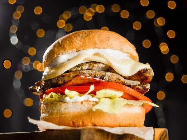 Foodmarket #FaceRoll - Бургер Chicken Boom стандартный