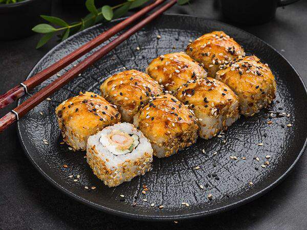 Рыба закусывала - Ролл Запечённый с креветкой