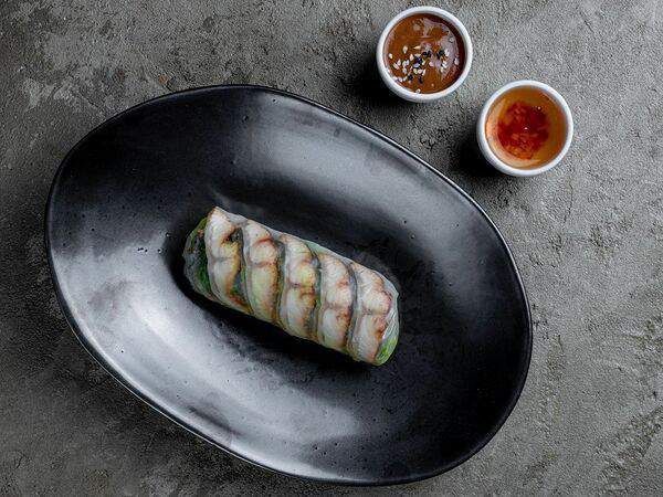 Сабай - Фреш ролл Сливочный угорь терияки