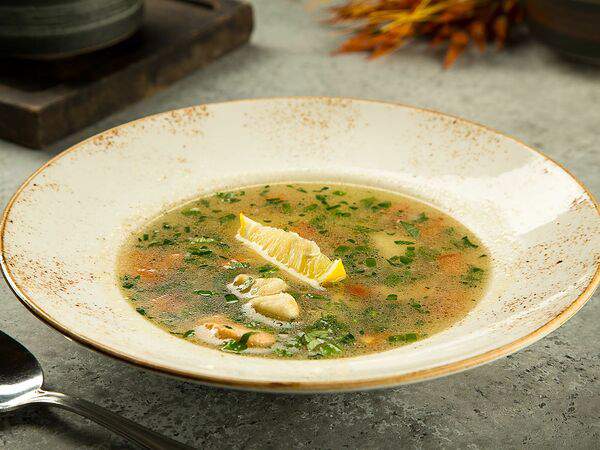 Семейное кафе Бамбинополь - Уха из трех видов рыб