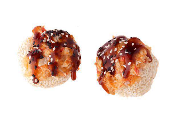 City Sushi - Запеченный ролл с крабовой палочкой и кальмаром