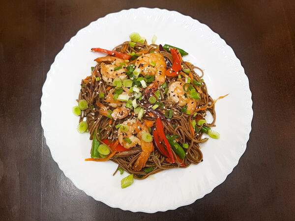 Аян - Вок Лапша с креветками