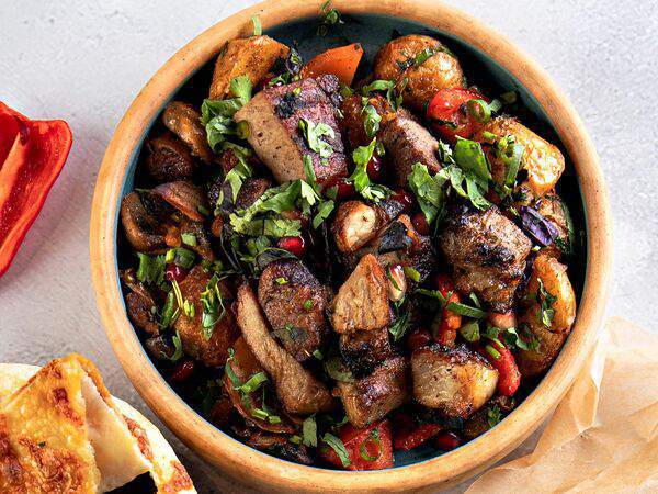 Антресоль - Оджахури со свининой