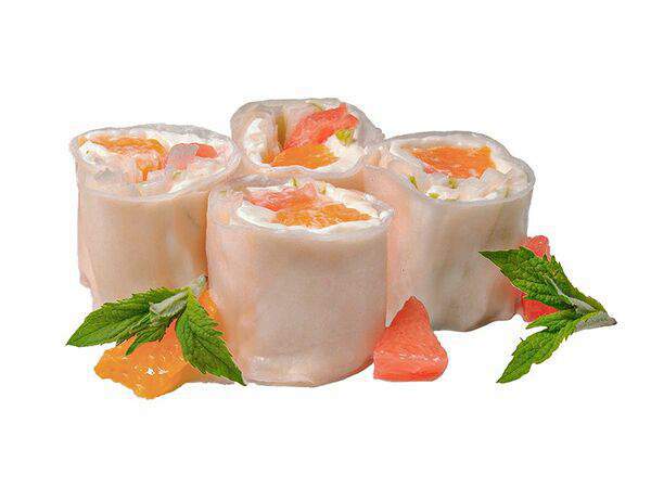 Зелёный ролл - Апельсин