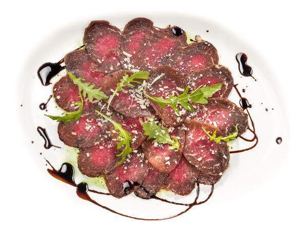 Перчини - Карпаччо из говядины