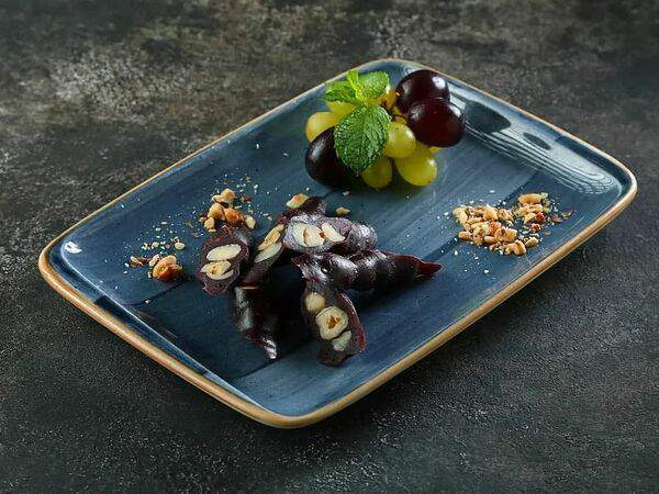 Баклажан Горьковская - Чурчхела с фундуком