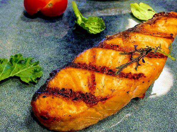 The Room Family Cafe - Семга на огне