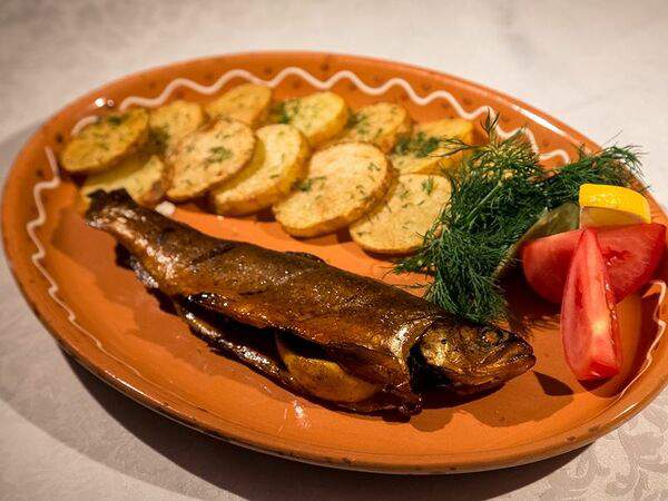 Корчма Диканька - Сибас копченый