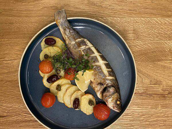 Steak House - Сибас по-лигурийски