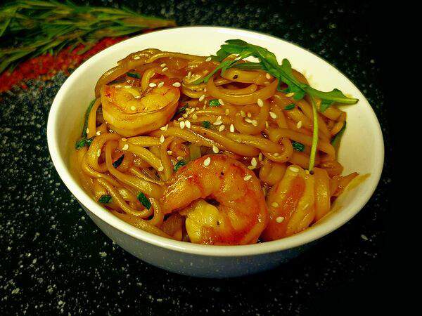 Всем Своим - Устричная паста с креветками