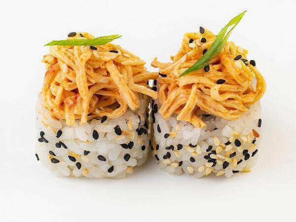 Правильные роллы - Ролл Филадельфия с крабом спайси