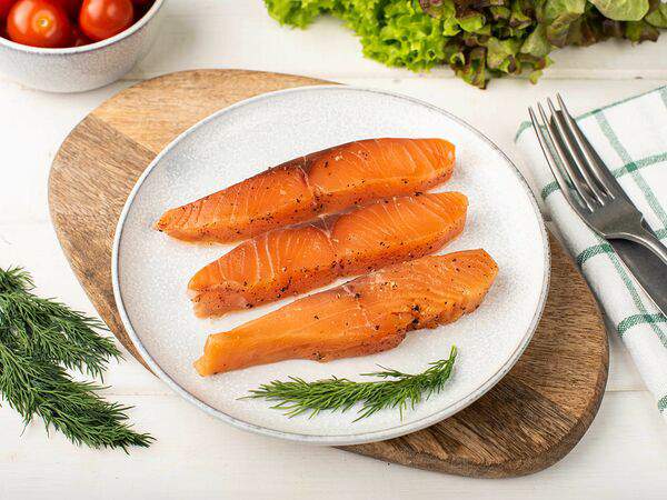 Бахетле - Малосольная семга