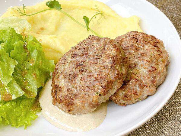 Falcone - Рубленные котлеты из индейки с картофельным пюре