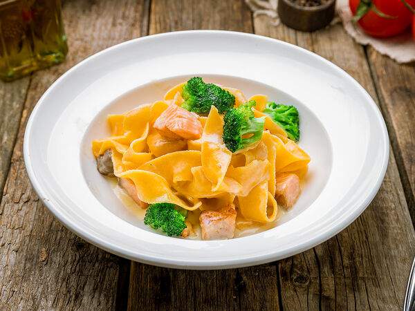 Pasta Cup and Pizza - Паппарделле