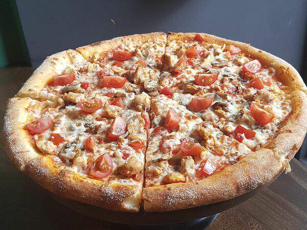 Котлета - Пицца Цыплёнок с грибами