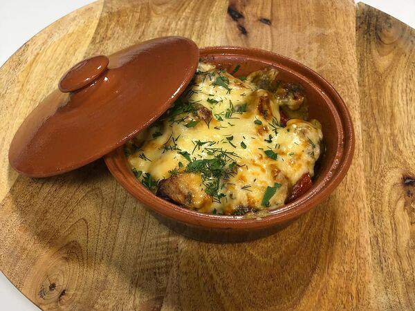 Стрекоза - Кассероль с морским окунем