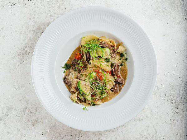 Forno rosso - Паста с телячьими щеками