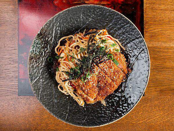 Рамен с уткой - Лапша с хрустящим цыпленком