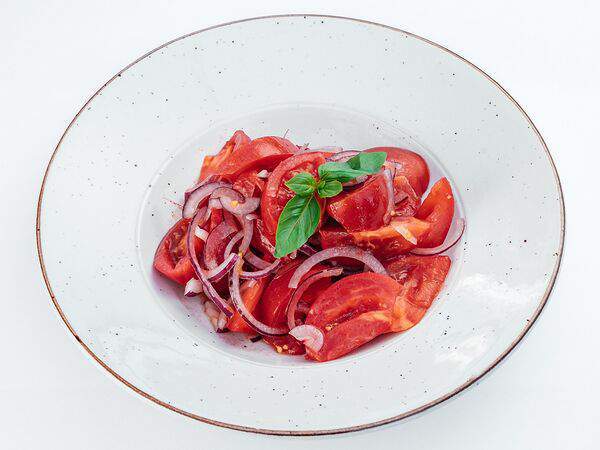 Магадан - Узбекские помидоры с красным луком