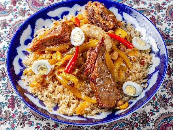 Кафе на Моисеенко - Плов по-самаркандски