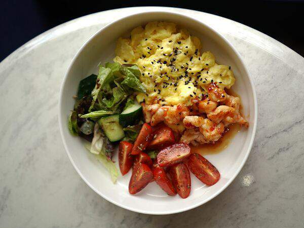 Кристалл - Скрэмбл с креветками