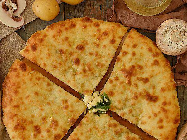 Пироговъ - Сытный пирог с картофелем и грибами