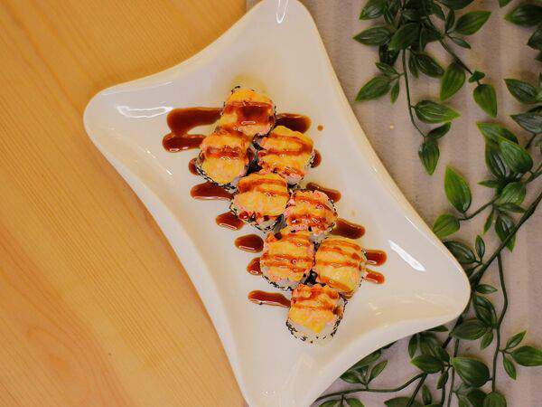 Yummy world - Запеченные роллы с креветкой