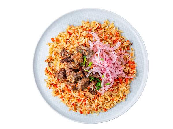 Мандарин - Плов с бараниной и курдюком