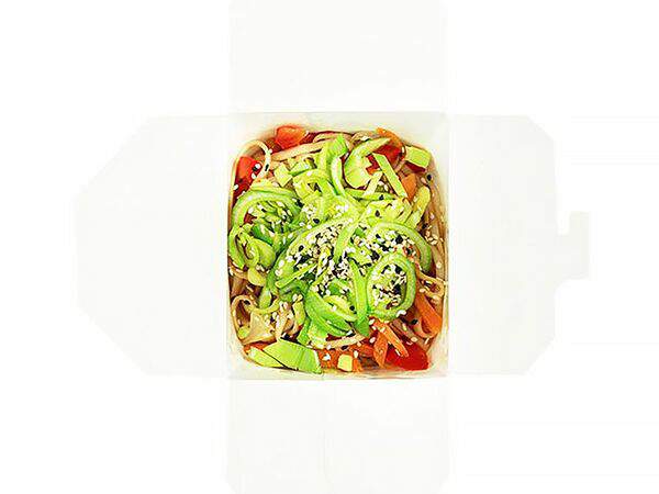 Якагама - Лапша удон с овощами