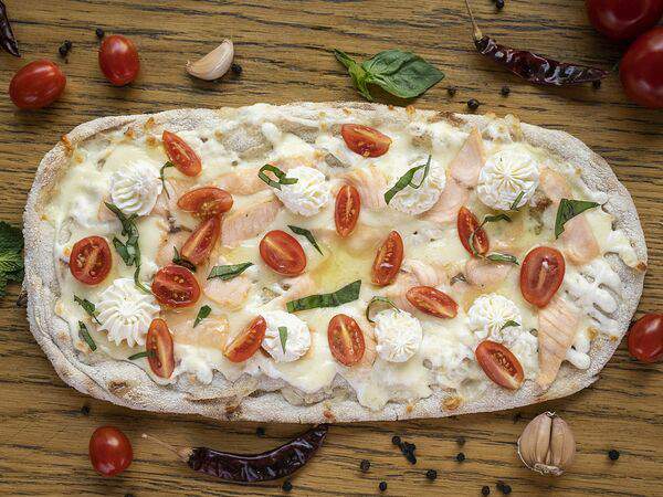 Citylavka - Пицца Лосось с творожным сыром