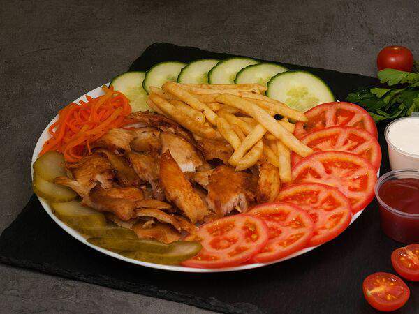 Шаурма рядом - Шаверма в тарелке