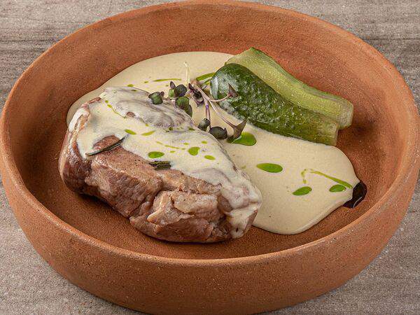 Веранда - Свинина в соусе из французской горчицы