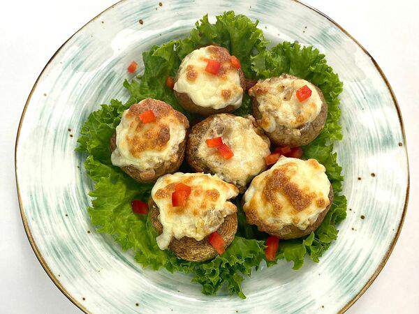 Филадельфия - Запеченные шампиньоны